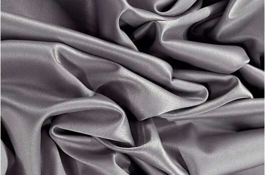 Свадебный сатин с лайкрой, серый, арт. 25