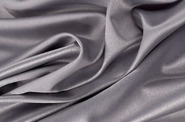 Свадебный сатин с лайкрой, серый, арт. 25 1