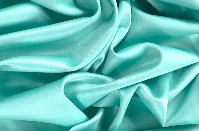 Свадебный сатин с лайкрой, мятный, арт. 13 1