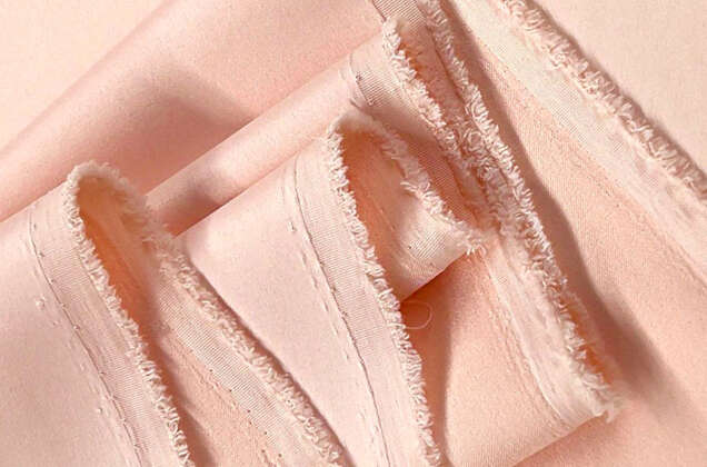  Свадебный сатин с лайкрой, нежный персик, арт. 9 2