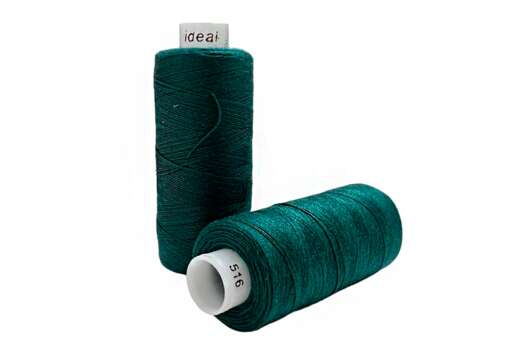 Нитки бытовые IDEAL, 40/2, цвет 516 темно-зеленые