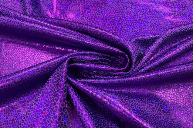 Голограмма диско на масле, фиолетовый 1