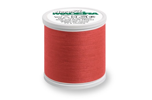 Нитки швейные универсальные Aerofil №120 (1000 м) цвет 8734 (красный)