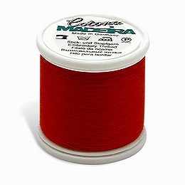 Нитки вышивальные Cotona №30 (200м) Madeira, цвет 621-красный