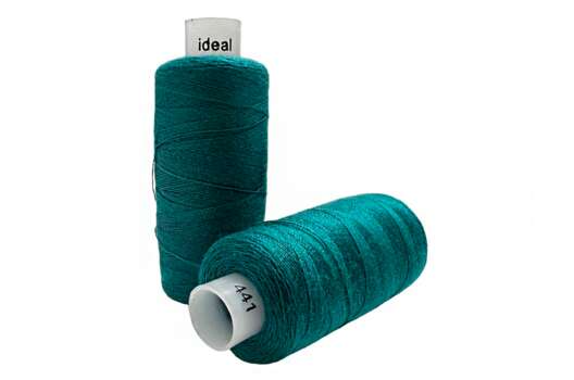 Нитки бытовые IDEAL, 40/2, цвет 441 темно-бирюзовые