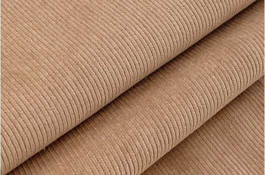 Вельвет 100% хлопок, бежевый, 140 см